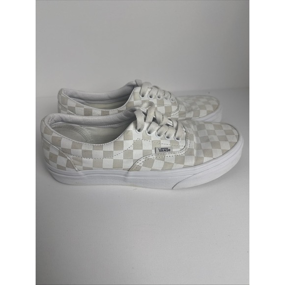 Vans Shoes - Vans Off The Wall White Checkered Low Top Lace Up Sneakers Womens Size 8.5